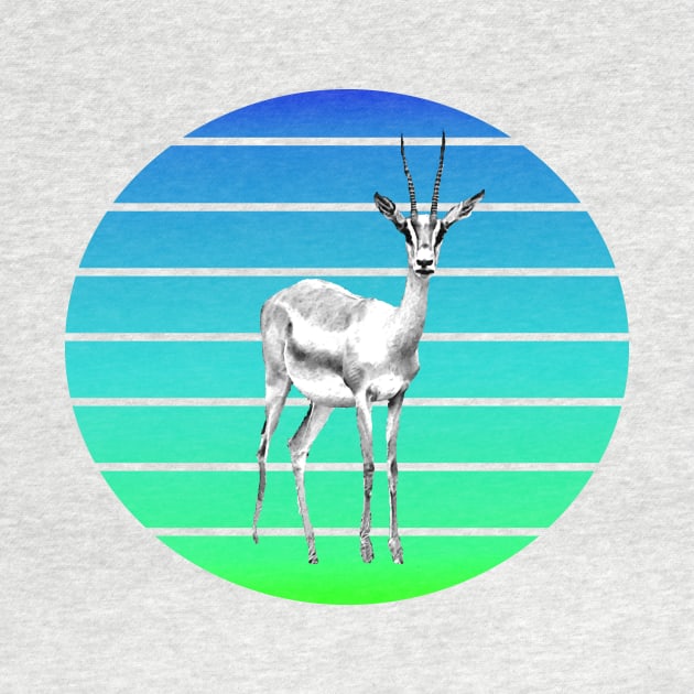 Antelope in Kenya Africa by T-SHIRTS UND MEHR